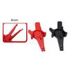 Insulated Test Clamp Alligators Clips Large Size Connectors Terminals 4Mm Banana Probe Clip Multimeter Accessories