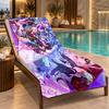 Beach Towel with Honkai_ Star Rail Design, Quick Dry Lightweight Towel for Swimming Pool Travel