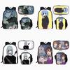 Sally Face Backpack Set With 17inch Large Capacity Student Computer Bag For Daily Use