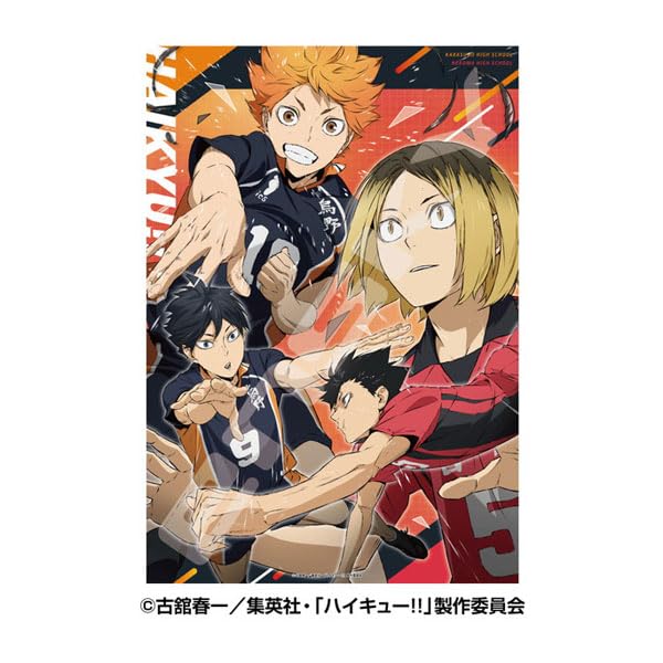 Premium Foil Jigsaw Puzzle "Haikyu!!" Anime Fierce Battle 1000 Piece (1000T-535)