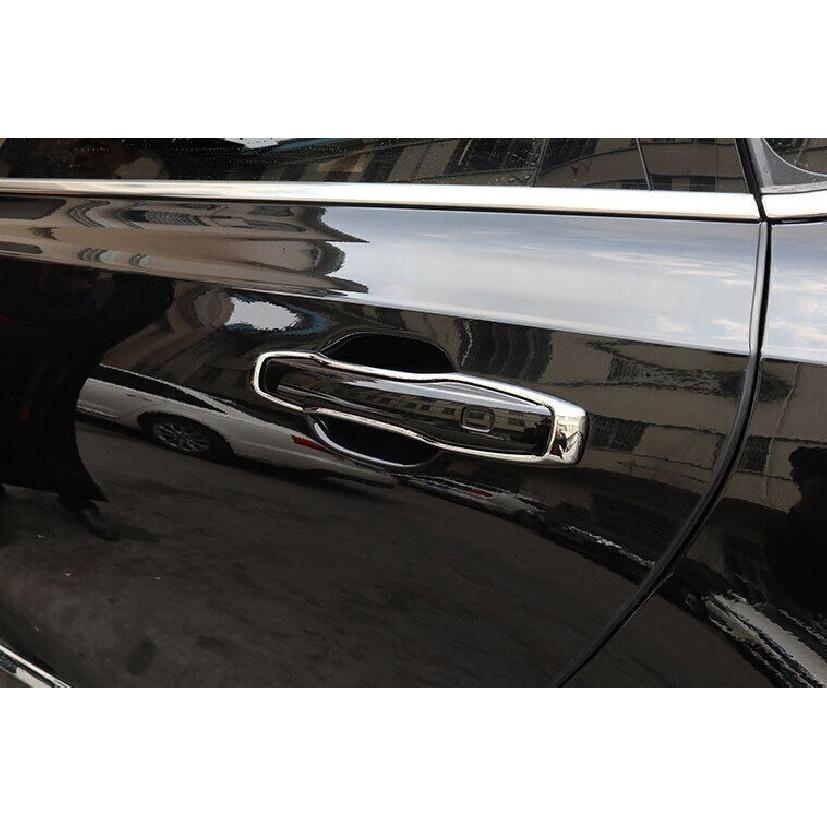 ABS Chrome Car Door Handles Cover Trim Decor 4PCS Fit For Volvo XC90 2016-2023