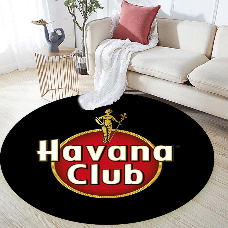 Cartoon Print Round Area Rug,Carpet Rug for Living Room Bedroom Sofa Playroom Decor,Non-slip Floor Mat