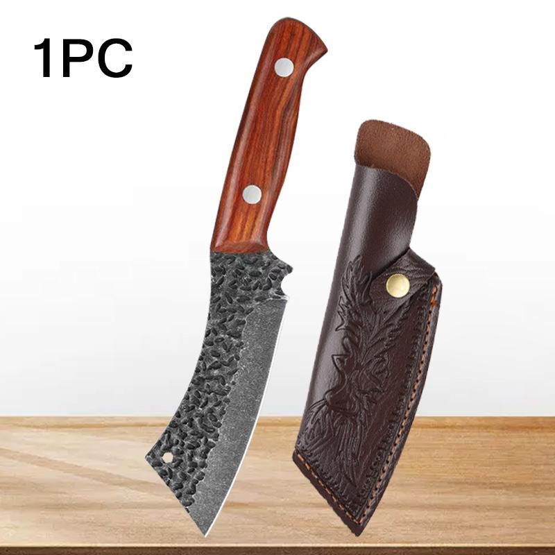 Kitchen Knife Handmade Butcher Meat Cleaver Bone Knife Stainless Steel Fruit Vegetable Fish Slicing Boning Knives Cooking