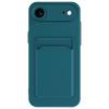For iPhone 17 Air Case Flexible TPU Phone Cover with Back Card Slot