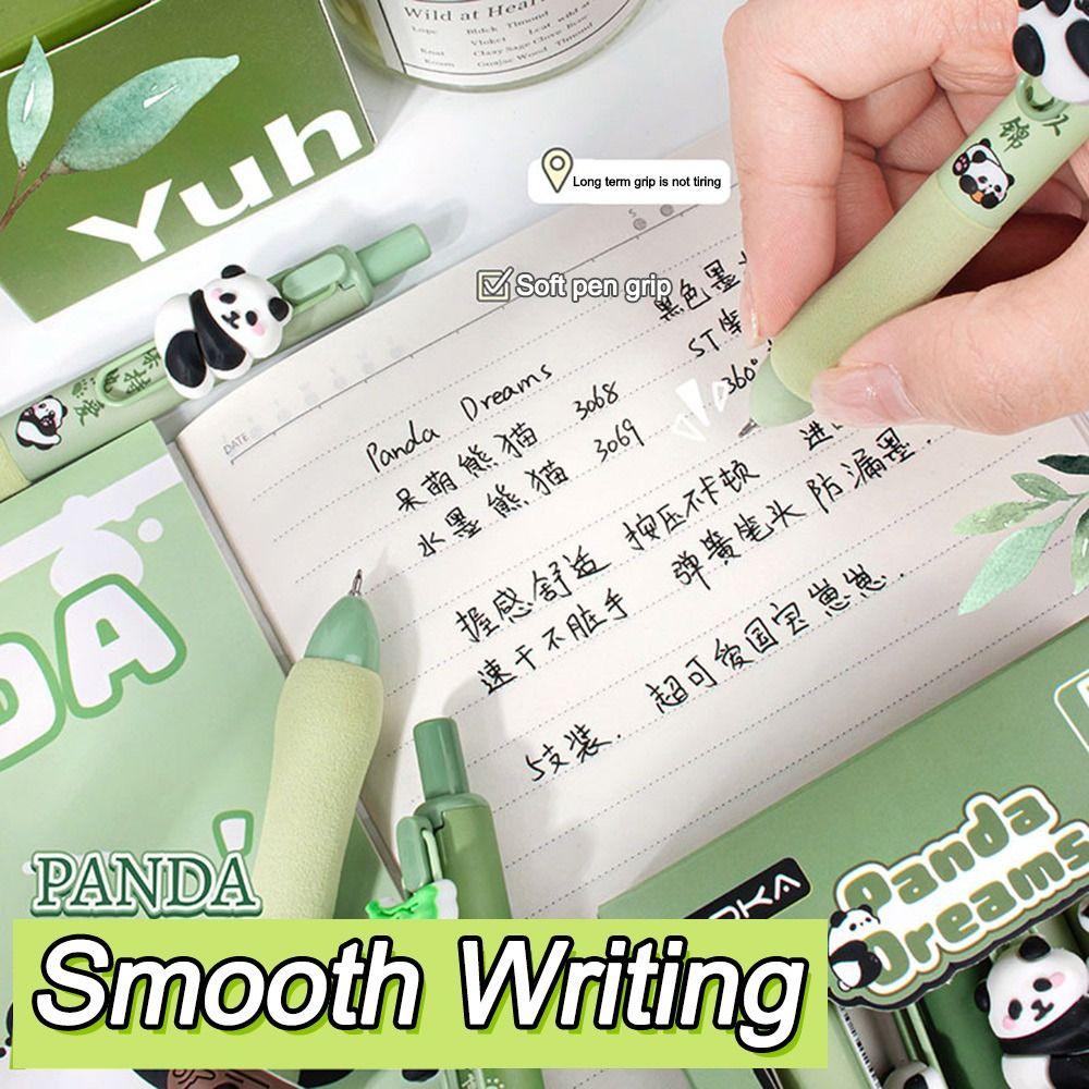 5Pcs Quick-drying Neutral Pen Press Question Pen High-value Ballpoint Pen  Office School