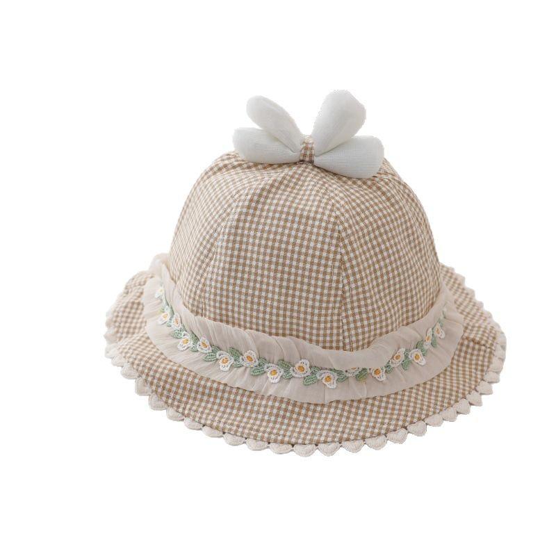 Baby Hat Spring and Autumn Cute Baby Girl Sun Hat Newborn Baby Toddler Spring Fisherman Hat Trend