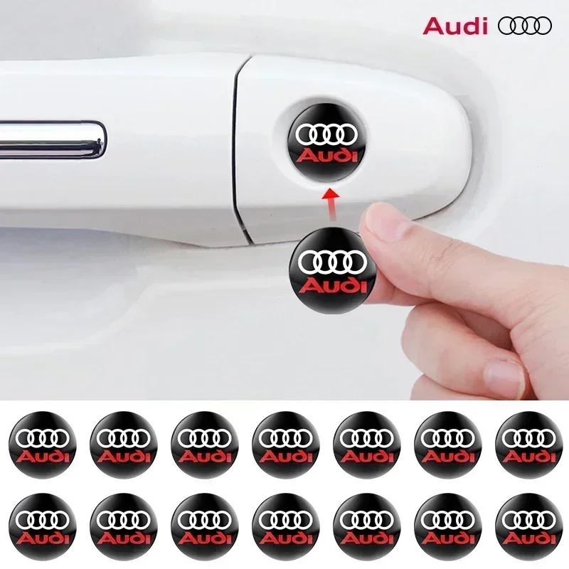 Cars 2025 New A4 A6 Car For 6A 10pcs Car Key Steering Wheel Decoration Random Stickers For 6A A1 A2 A3 8L 8P 8V A4 B5 B6 B7A6