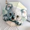 Koala Pattern, Automatic Folding Umbrella, Portable and Foldable Design, 8 Ribs, a Christmas or Birthday Gift.