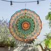 10 Inch Hanging Wind Chime with Rotating Hook Dynamic Design Outdoor Decor for Balcony Garden Spring Summer Gift for Family Friends