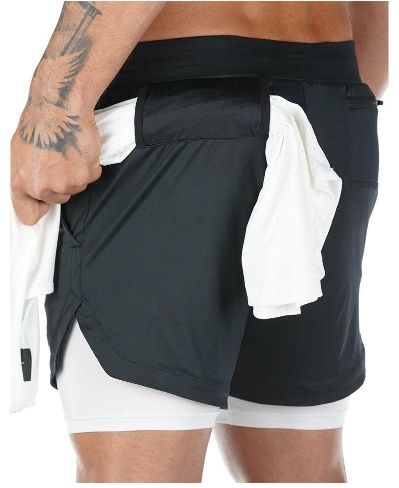Men's Quick-Dry Workout & Basketball Shorts - Breathable, Casual Five-Point Pants