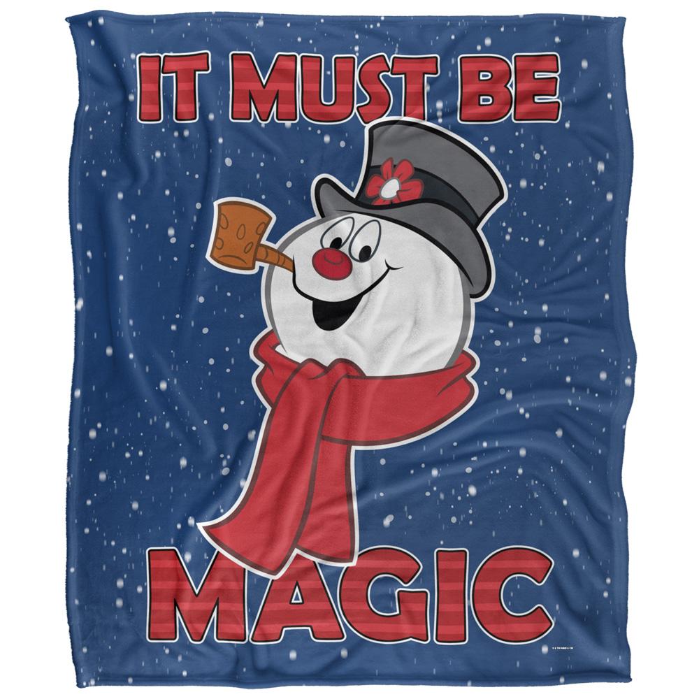 Frosty The Snowman It Must Be Magic Blanket