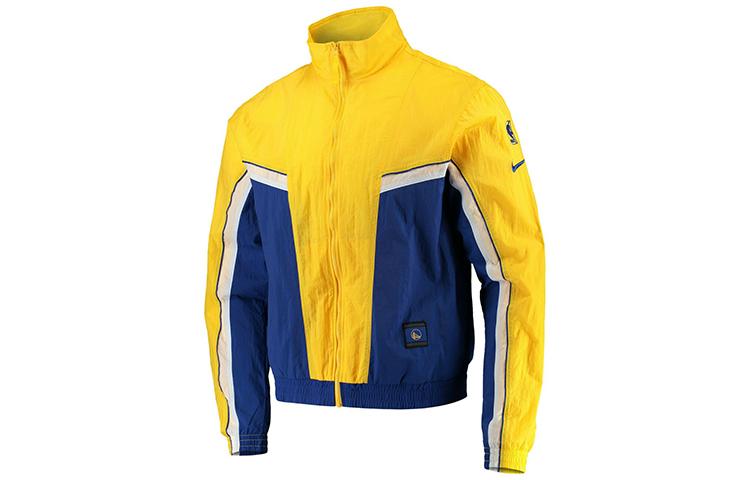 Куртка Nike Golden State Warriors Мужская Желто-синяя Многоцветная CJ7146-495 S