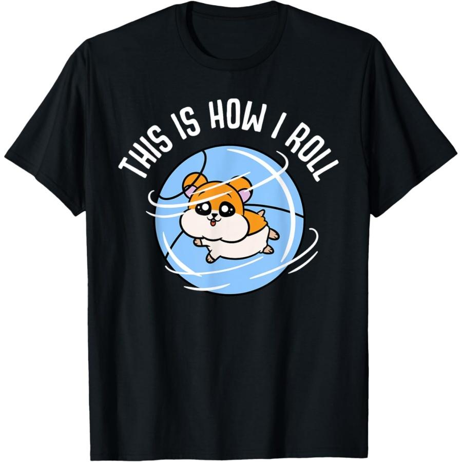 Вот как я живу Хомяк Грызун Любитель Питомцев Подарок Футболка S