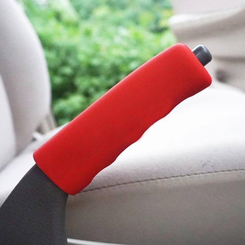 Car Accessories  Hand Brake Set Universal Car Handbrake Sleeve Silicone Gel Cover Anti-Skid Auto Parking Brake