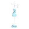 Lady Figure Necklace Stand Jewelry Organizer Display Stand Rotating Detachable Storage Rack4#