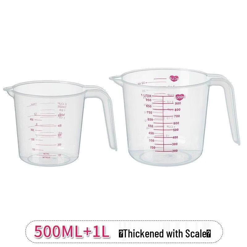 ZISIZ Heat-Resistant Food-Grade Measuring Cup