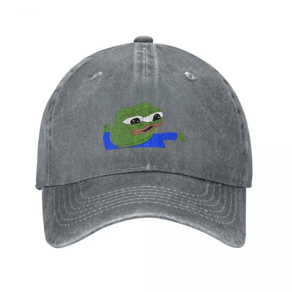 Dancing Apo Pepe the Frogs help helper Baseball Cap Snap Back Hat Horse Hat fun hats Custom Cap Unisex Womens