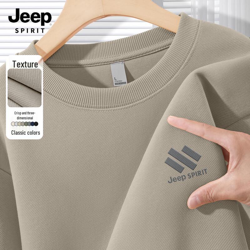 JEEP SPIRIT Herren 2025 Casual Pullover Sweatshirt