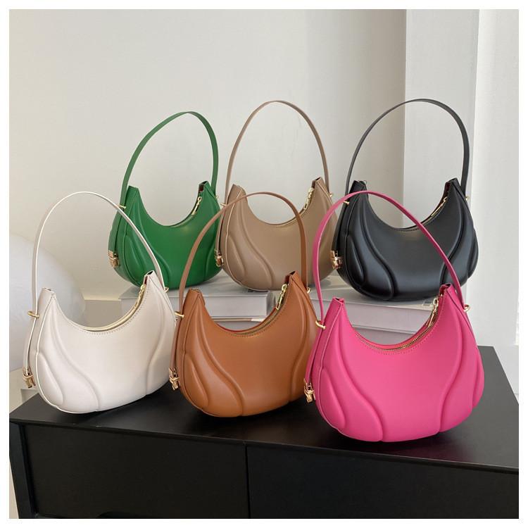 Trendy Chic City Shoulder Bag For Women 2023 Summer Small Zipper Closure