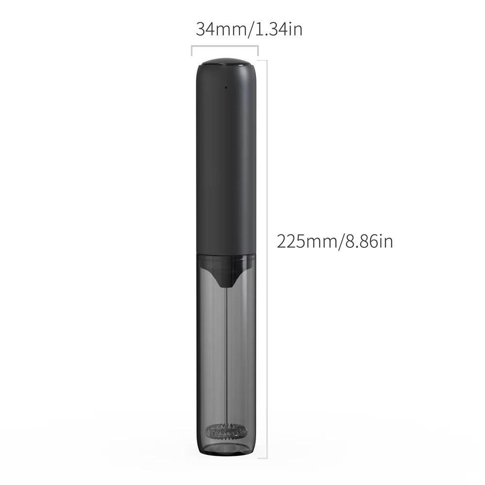 USB Charging Electric Milk Frother Stainless Steel Milk Frother Beater Coffee Mixer  Household Use