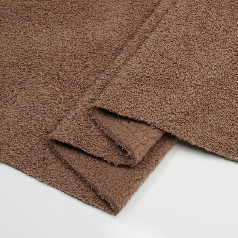 Polar Soft Fleece Kurzplüschstoff zum Nähen von Kleiderfutter, Puppen warme Jacken, Haustierbetten, Bekleidungsstoffe