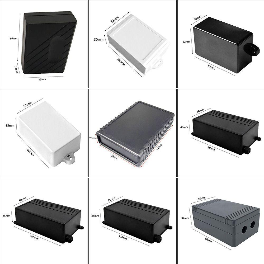 Waterproof DIY Housing Instrument Electronic Project Box Circuit Board Box Security Monitoring Case Durable Plastic Power Box