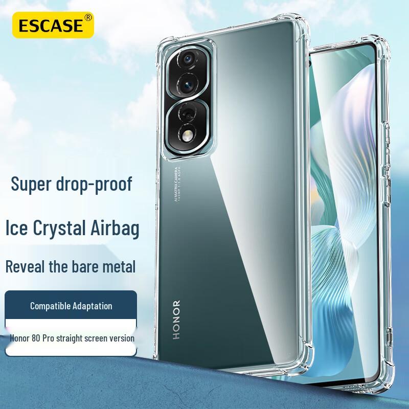 ESCASE Transparent Full Protection Phone Case for Honor