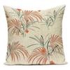 Decorative Throw Pillows Case Colorful 3D Plant Flowers Polyester Sofa Home Living Room Decoration Pillow Cushion Cover