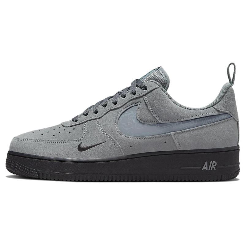 

Nike Кроссовки Air Force 1 Low 07 LV8 Reflective Swoosh Cool Grey DZ4514-002 47.5 серый