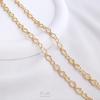 14K Gold-Filled Bow Clover Starburst Chain for DIY Jewelry - Bracelet & Necklace
