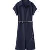 Betu Women's Short-Sleeve Belted Shirt Dress