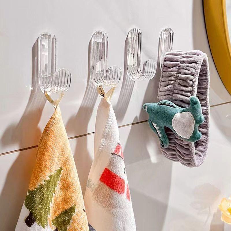 

Водонепроницаемый акриловый самоклеящийся крючок без сверления - Прочное настенное крепление без следов для ключей и одежды в спальне или на кухне.