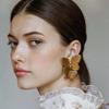 Exquisite Vintage Butterfly Wings Symmetrical Charms Fashion Stud Earrings for Women Jewelry Girl Party