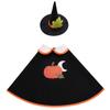 Halloween Porch Goose Costume Set Witch Hat Cape 23 Inch Decorative Outdoor Yard Decoration