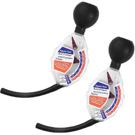 Antifreeze Coolant Tester, High Accuracy Dial Type Coolant Hydrometer Testers, Universal Car Battery Liquid Densitometer Automotive Antifreeze Tester