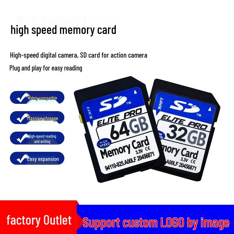 128GB High-Speed SD Card for Action Cameras, Dash Cams, and Mirrorless SLRs