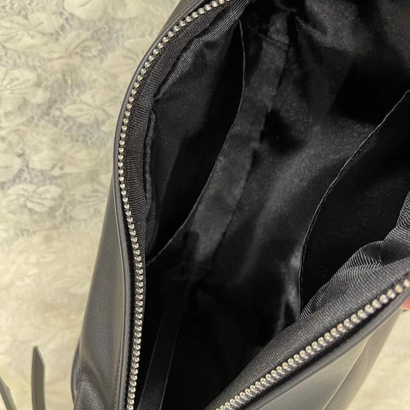 Wide Shoulder Straps Cross-section Chest Bag Single Underarm Women's 2025 New Fashionable All-matching High-texture Moon