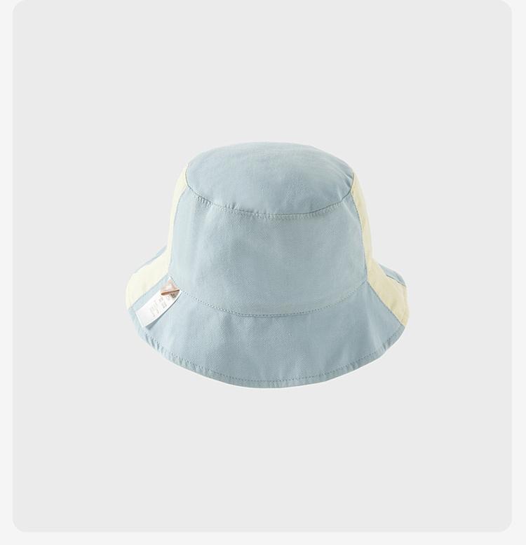 David Bella Boys' Elegant Fisherman's Hat Summer New Collection Children's Pure Cotton Hat Baby Sunshade Hat