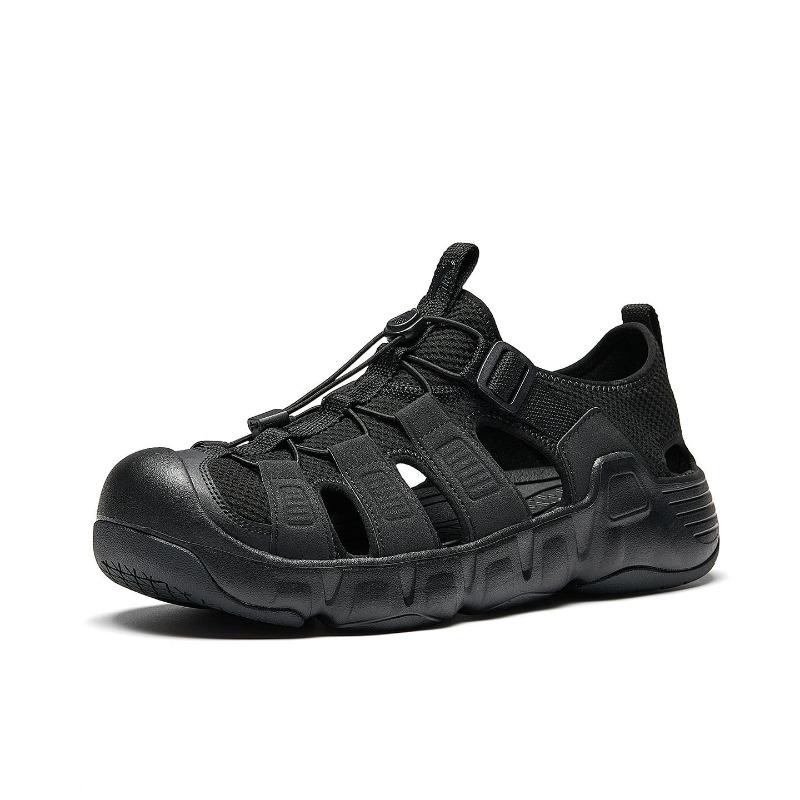 Anta Tan Chuan Outdoor Wading Shoes Mens Basic Black 112628537-4