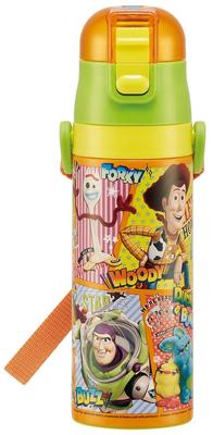 Skater Sports Bottle Stainless Steel Water Bottle Toy Story 21 Disney 470ml SDC4 Children's