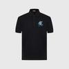 Men's Cotton Letter Printing Short Sleeve Polo Shirt
