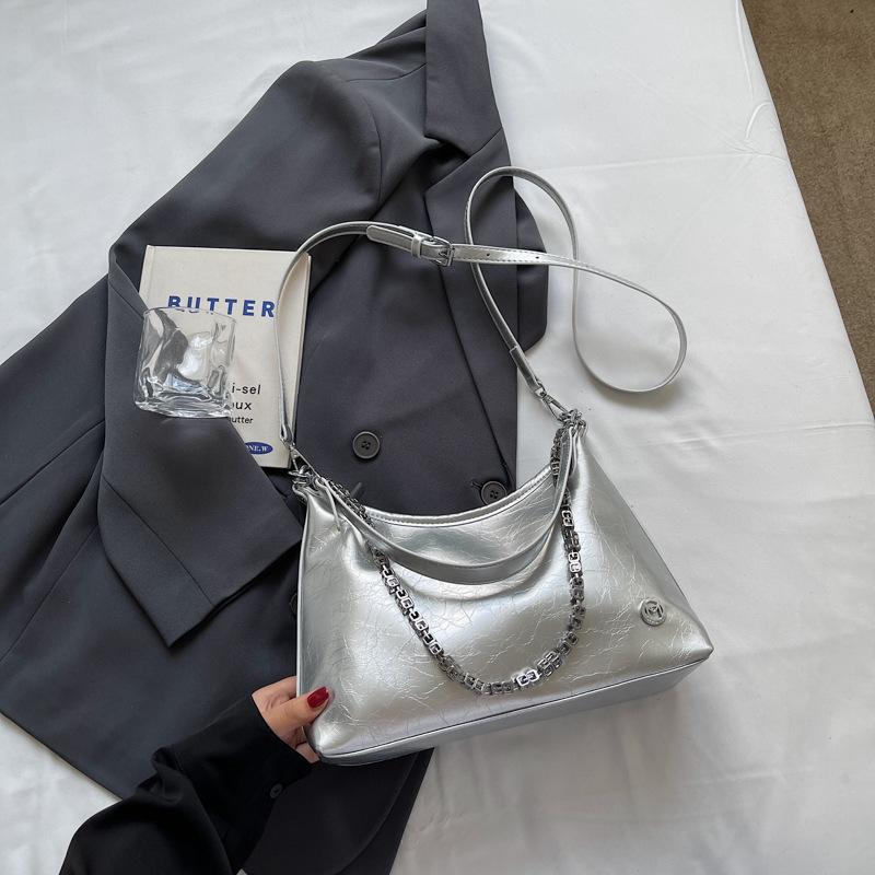 Korea Large-capacity Tote Bag Women's 2025 Summer New Niche Simple Commuting Fashion Shoulder Armpit Bag