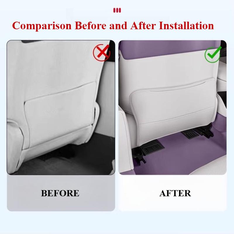 For Avatr 12 2023-2026 Rear Seat Anti-kick Pad Seat Back Protection Pad Car Interior Supplies Modification Accessories Daquan