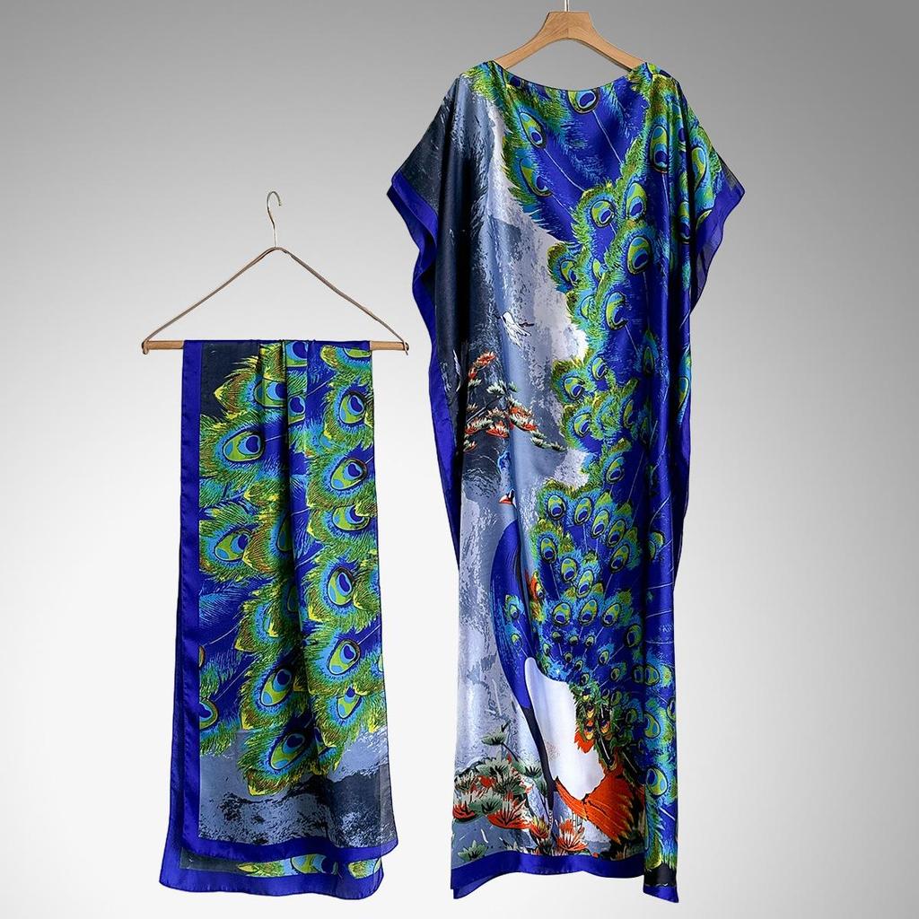 Middle Eastern Style Loose Long Dress Abaya for Women
