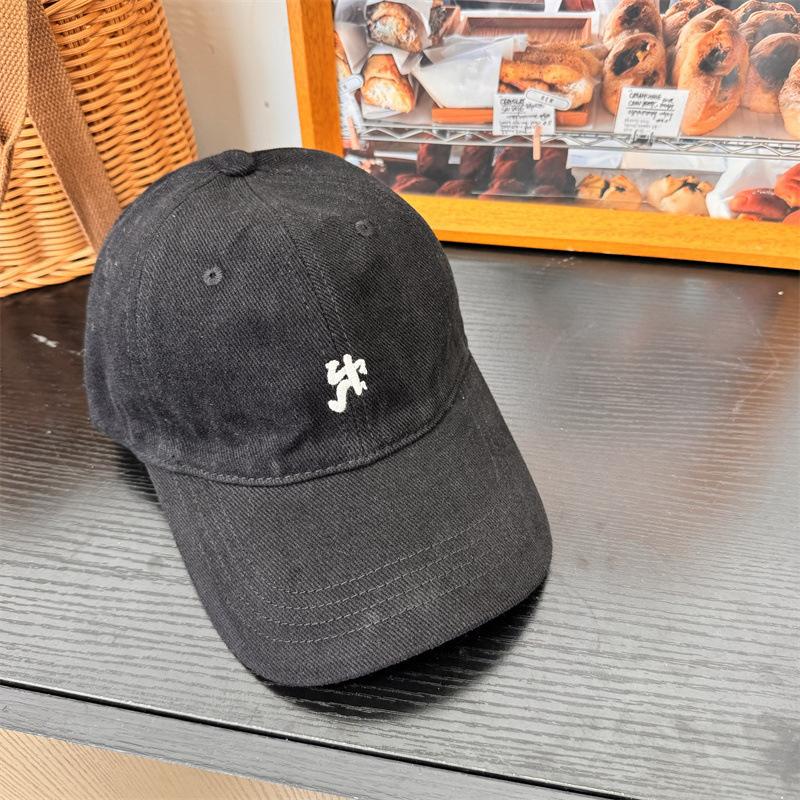 Big Head Hat Hard Top Baseball Hat Men's Wide Hat Brim Larger and Darkened Face with Small Big Hat Brim Baseball Cap Women