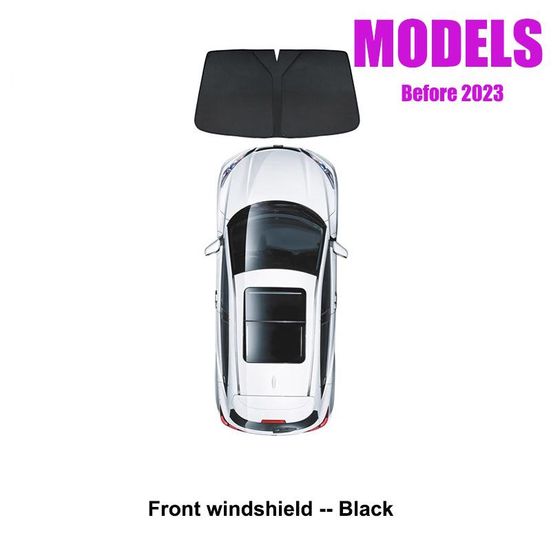 Stínidlo střešního okna pro Tesla Model S 2025 Boční okno Zatemňovací stínidlo Sklopná clona střešního okna Stínící síťka střešního okna ModelS Čelní sklo