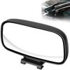 KALOLINNA Car Auxiliary Mirror, Wide Angle, Magnified View, Auxiliary Side Mirror, Adjustable, Accident Prevention,
