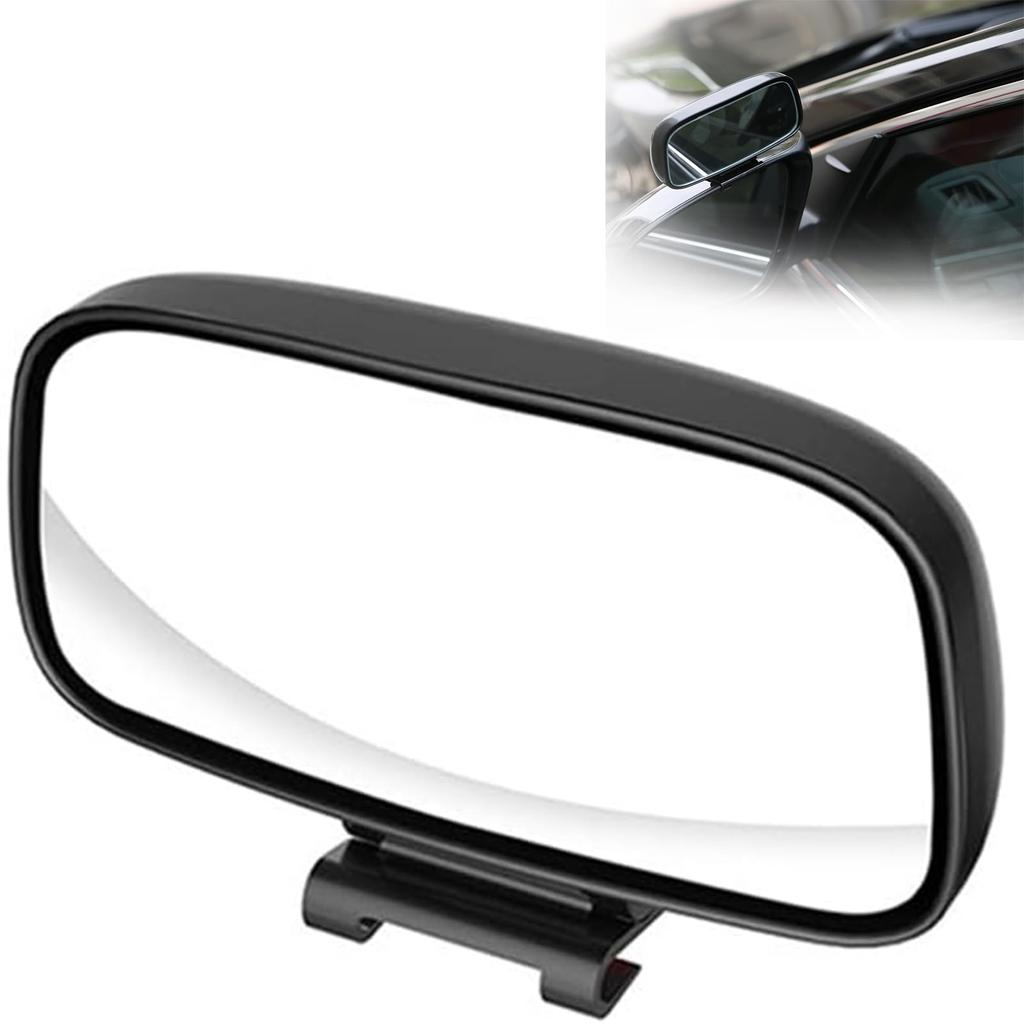 KALOLINNA Car Auxiliary Mirror, Wide Angle, Magnified View, Auxiliary Side Mirror, Adjustable, Accident Prevention,