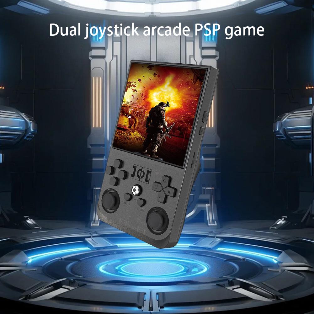 R36MAX Retro Gaming Console Built-in 15000+ Games Portable Pocket Video Player 64G 128G Mini Retro Game Player Travel Essentials