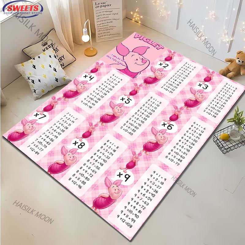 

Multiplication Table Math Area Rugs for Living Room Bedroom Kids Play Room Classroom, Children s Educational Carpet, Kids Gifts 40x60cm (16x24in)